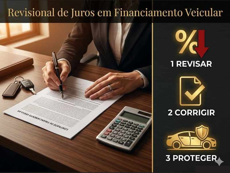 Como um Advogado pode Ajudar na Revisional de Juros de um Financiamento Veicular?