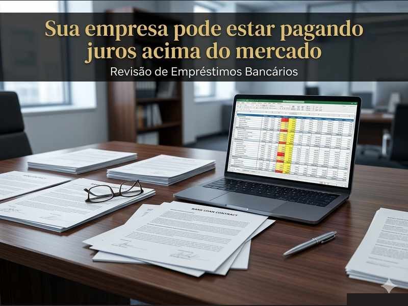 Revisão de Empréstimos Bancários Empresariais: Como Reduzir Juros e Renegociar Dívidas