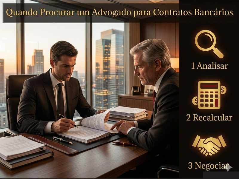 Quando Procurar um Advogado para Revisar um Contrato Bancário? Um Guia para Empresas